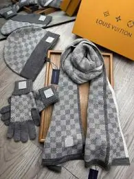 louis vuitton lv hat and echapres and glove set s_1255535